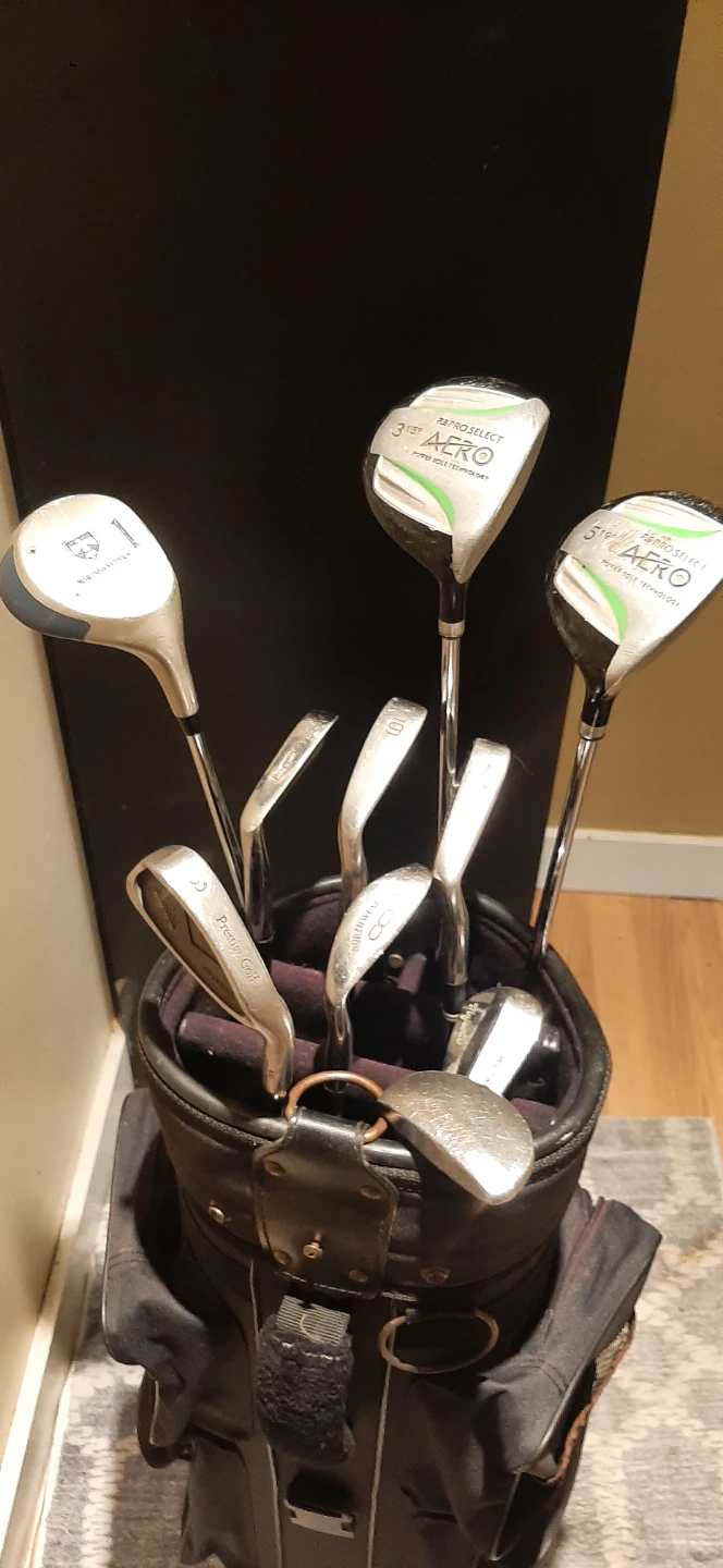 Set Of Men's Right Handed Golf Clubs With Bag - photo 2