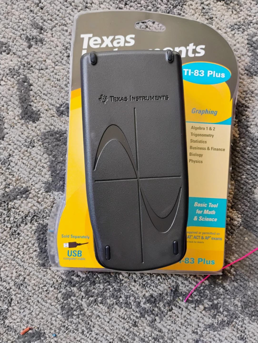 Texas Instruments TI-83 Plus new open box. Cash only - photo 2