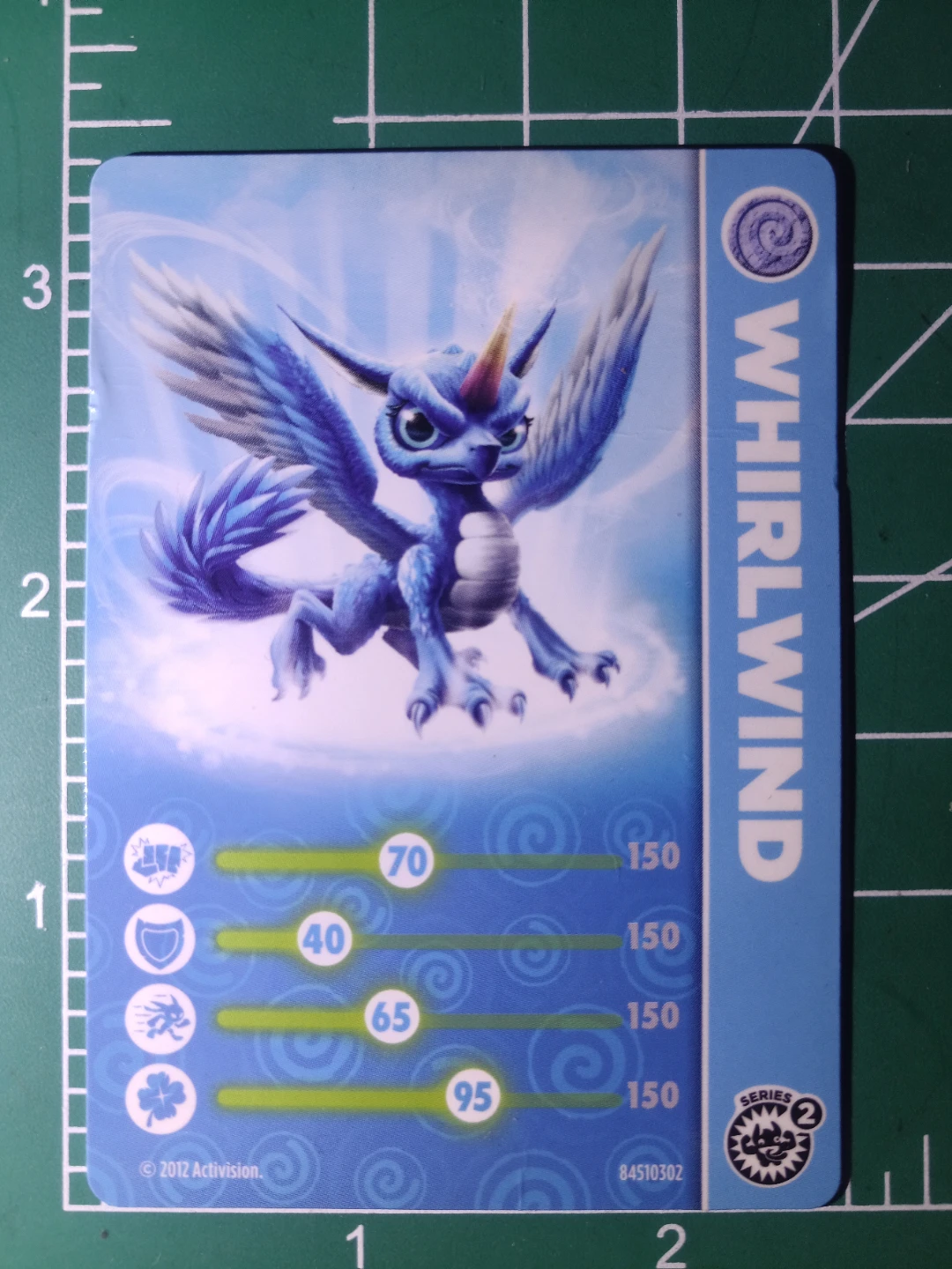 Skylanders Giants Whirlwind Trading Card