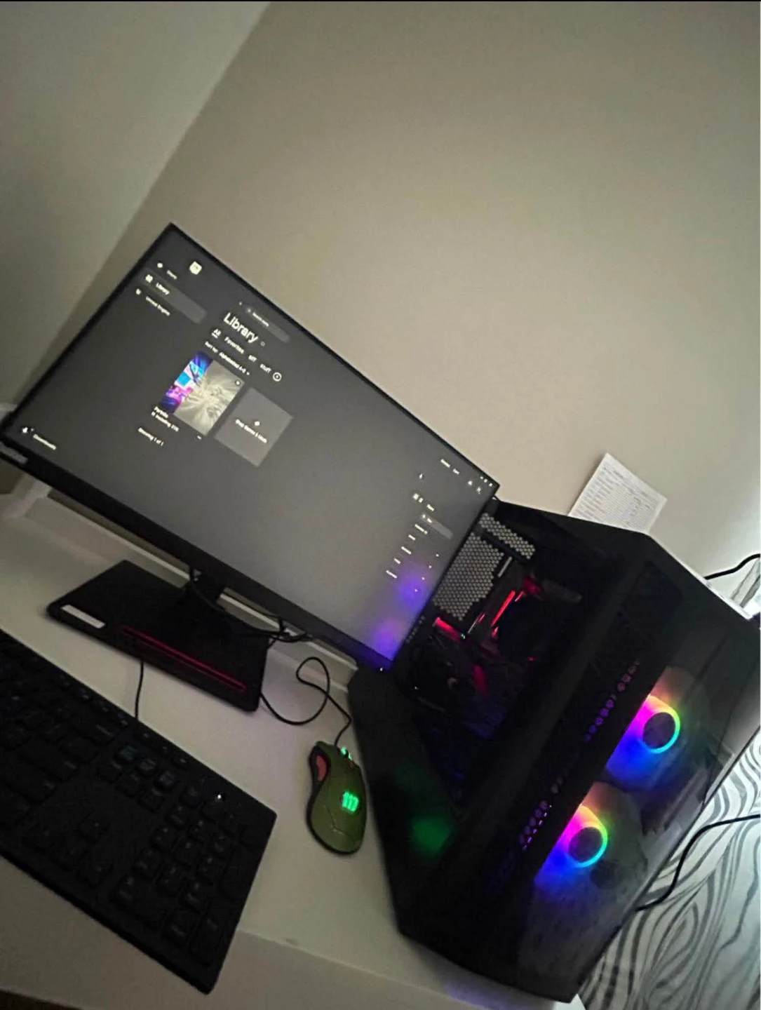 Gaming PC with RGB Fans - photo 2