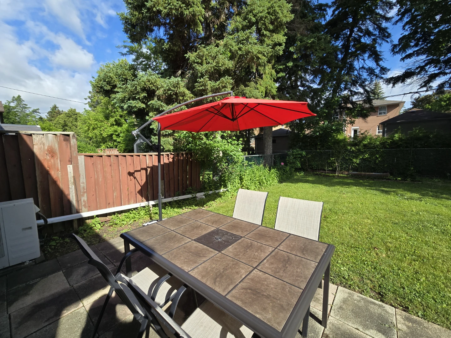 Outdoor Patio Table and Chairs Set with Umbrella - photo 5