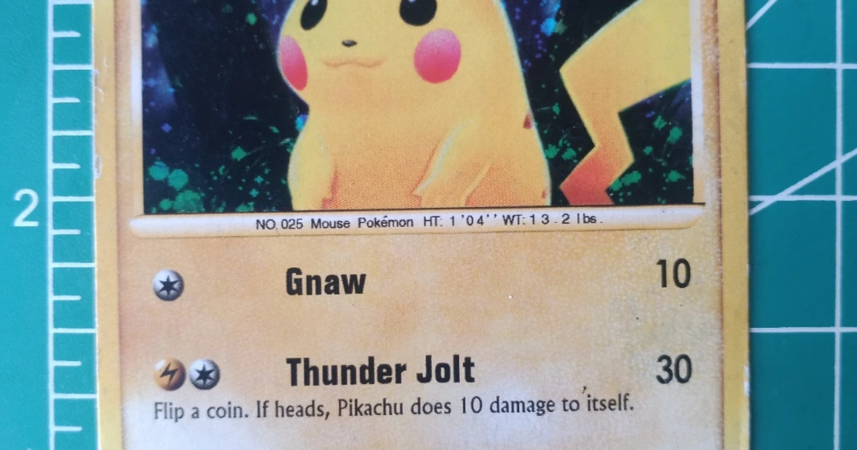 Pokemon Pikachu Lv. 12 Trading Card | Karrot Pokemon Pikachu Lv. 12 Trading Card | Karrot