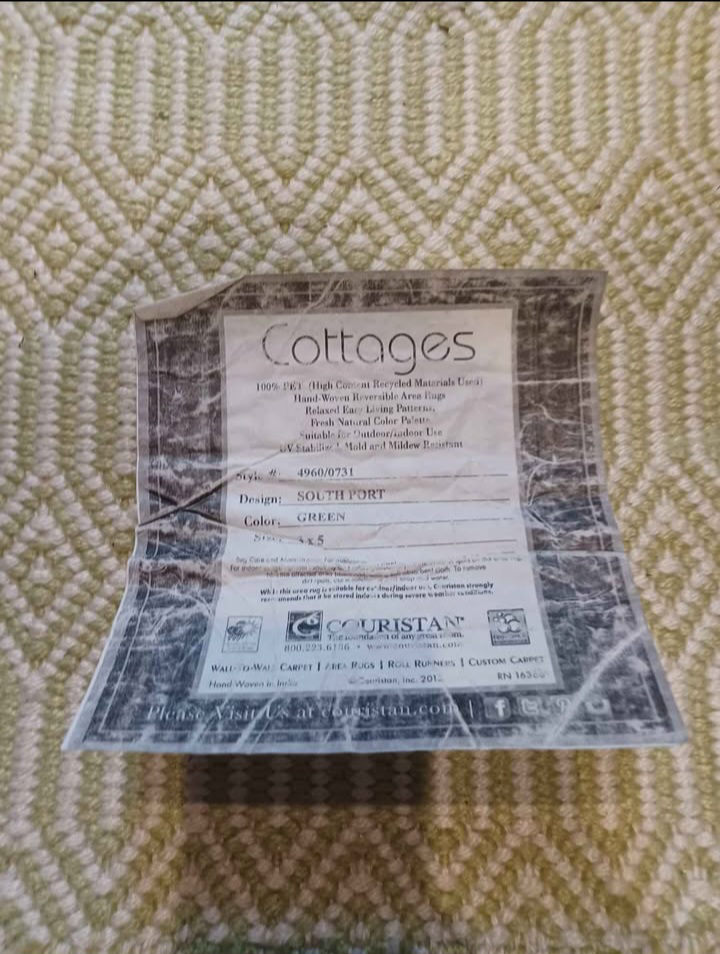 Indoor/Outdoor Rug 3×5 ft.(Couristan) - photo 3