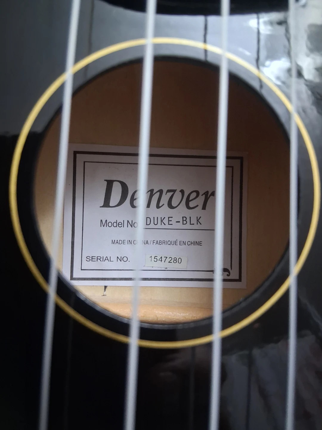 UKULELE Denver DUKE-BLK  with Gig Bag - photo 4