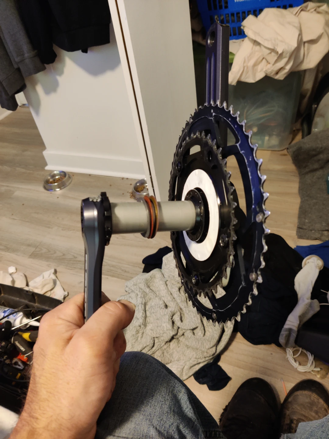ROTOR 3D+ Crankset with Power2Max Power Meter - photo 2