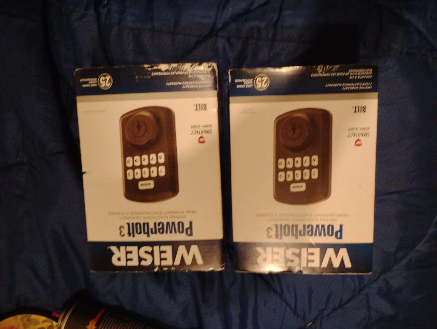Weiser Powerbolt 3 Keypad Electronic Deadbolt Locks (2-Pack) - photo 2