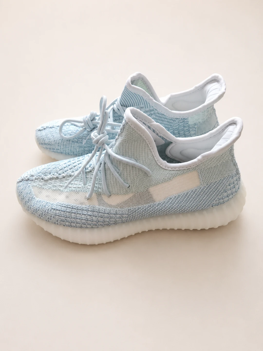 Adidas Yeezy Boost 350 V2 "Hyperspace" Light Blue Sneakers - photo 4