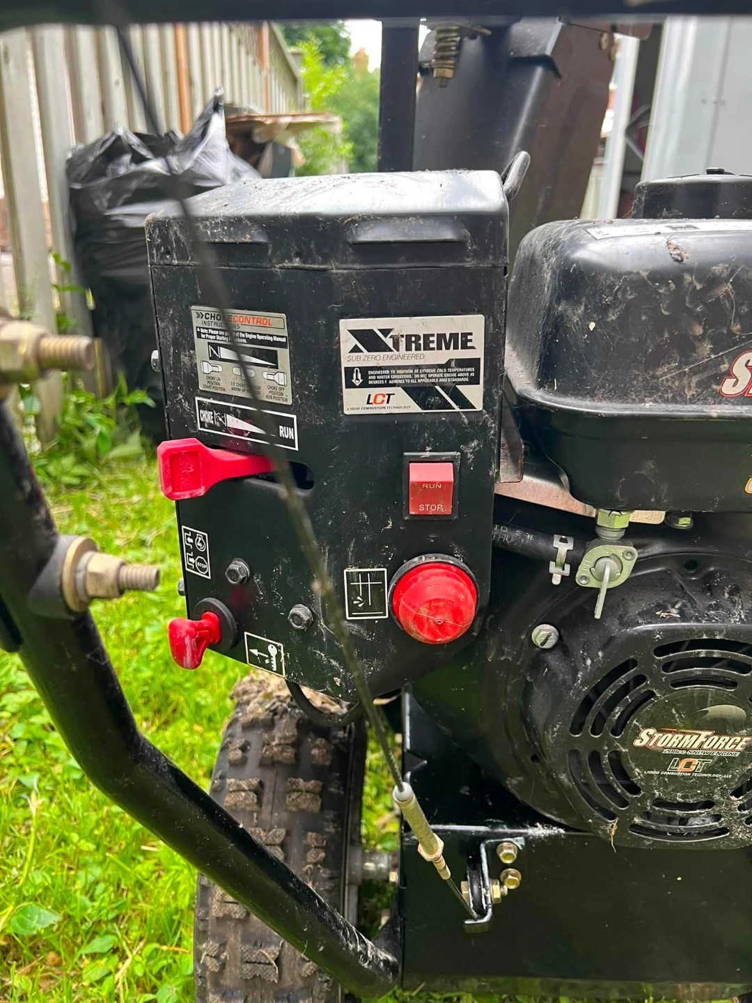 StormForce 22" 5.5 HP Gas Snowblower – As Is - photo 2