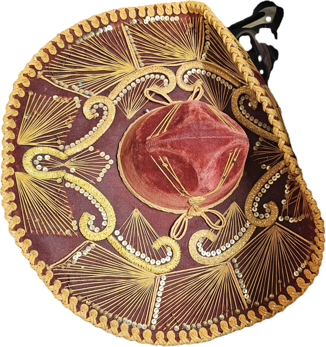 Embroidered Sombrero Hat