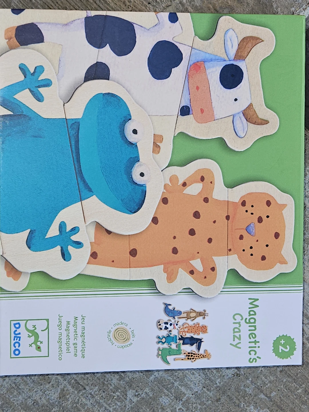 Djeco Magnetic's Crazy Animal Game