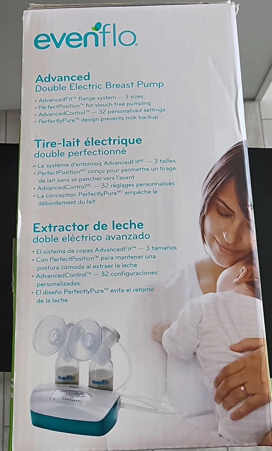 Double Electric Breast Pump + Parts Kit + 5 Micro Steam Bags - photo 4