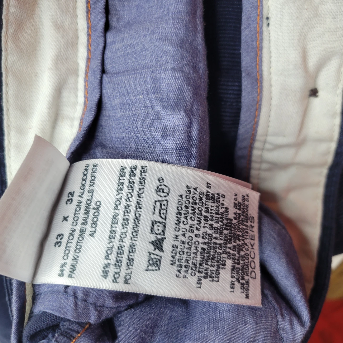 Dockers Pacific Field Khaki Corduroy Pants - Navy⚽️ - photo 5