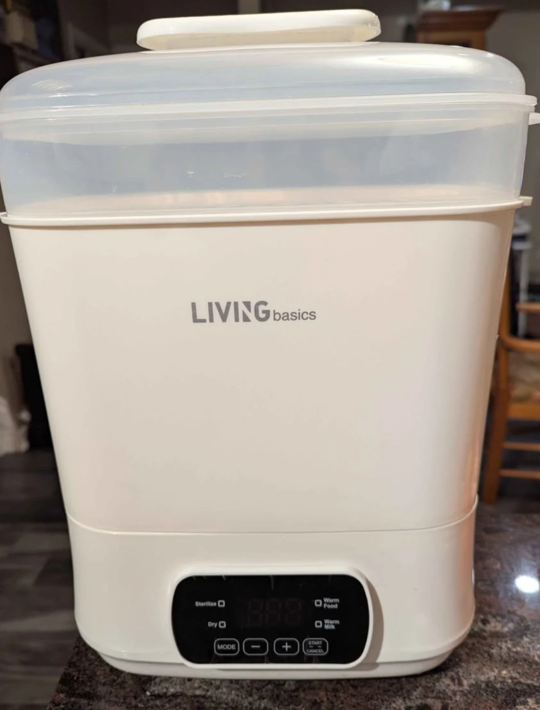 Living basics bottle sterilizer