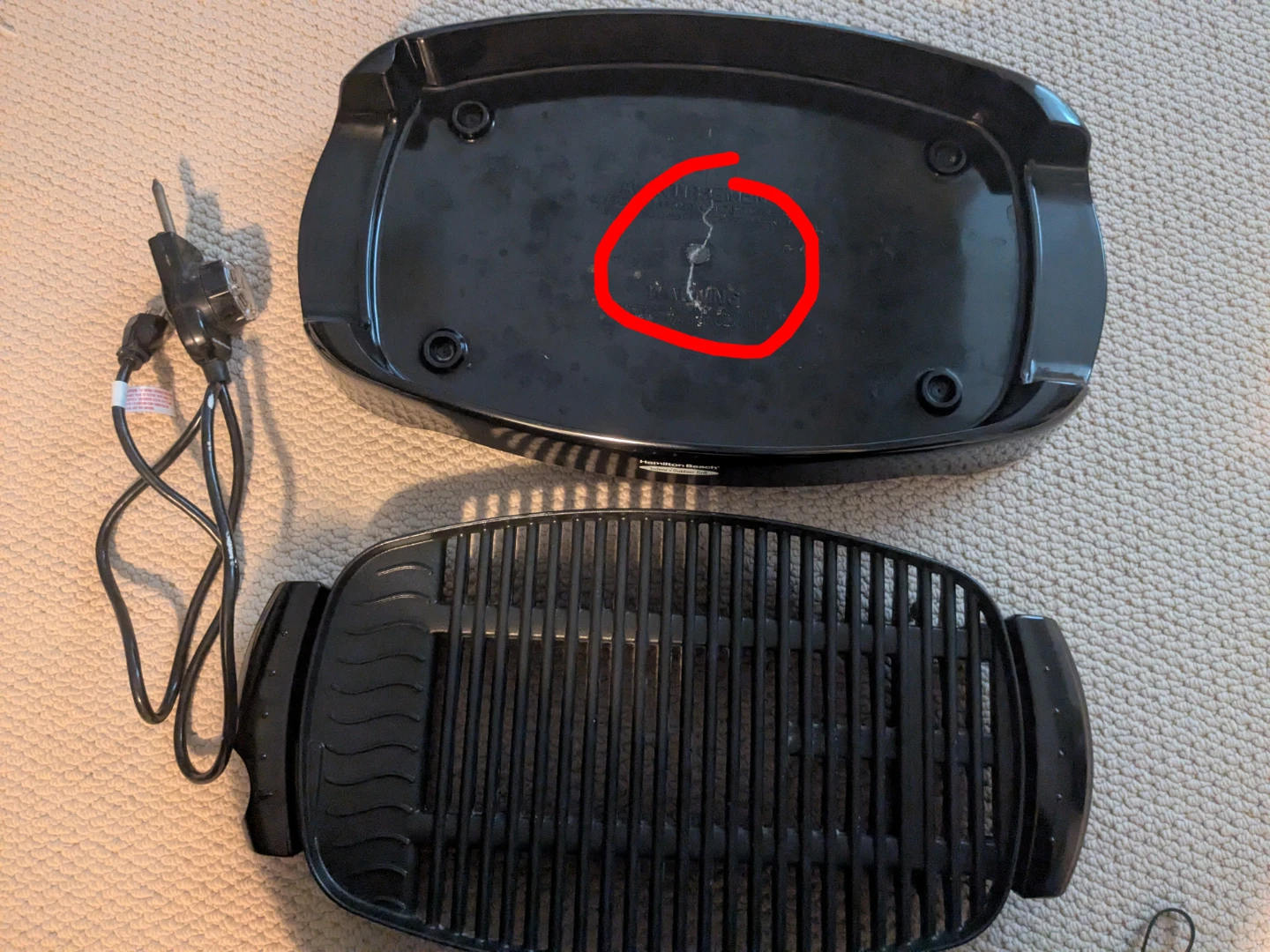 Hamilton Beach Electric Griddle - photo 2