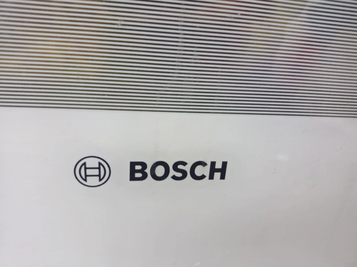 White Bosch Gas Stove Oven - photo 3
