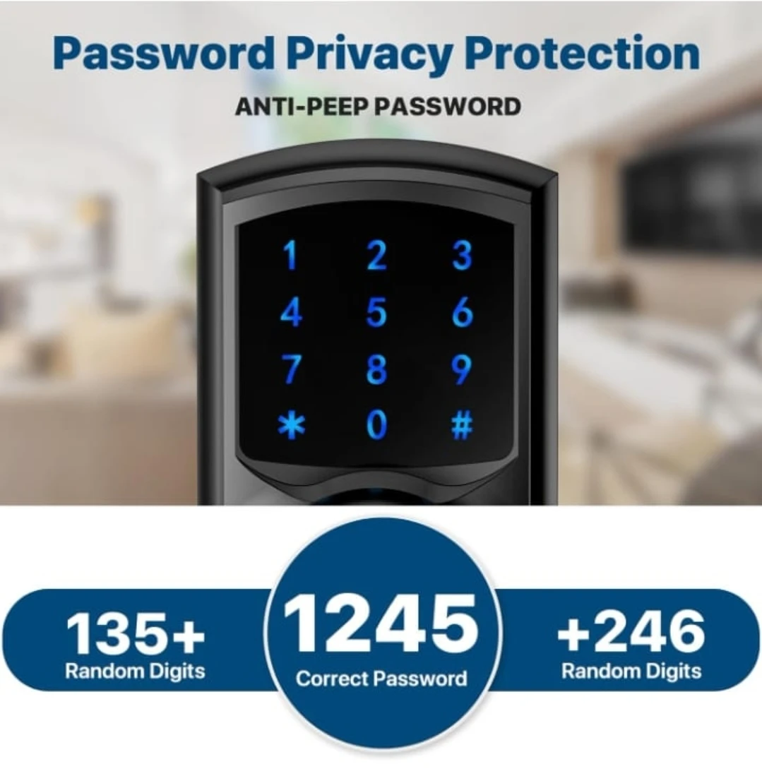 YAMRY Smart Lock with Keypad - photo 2