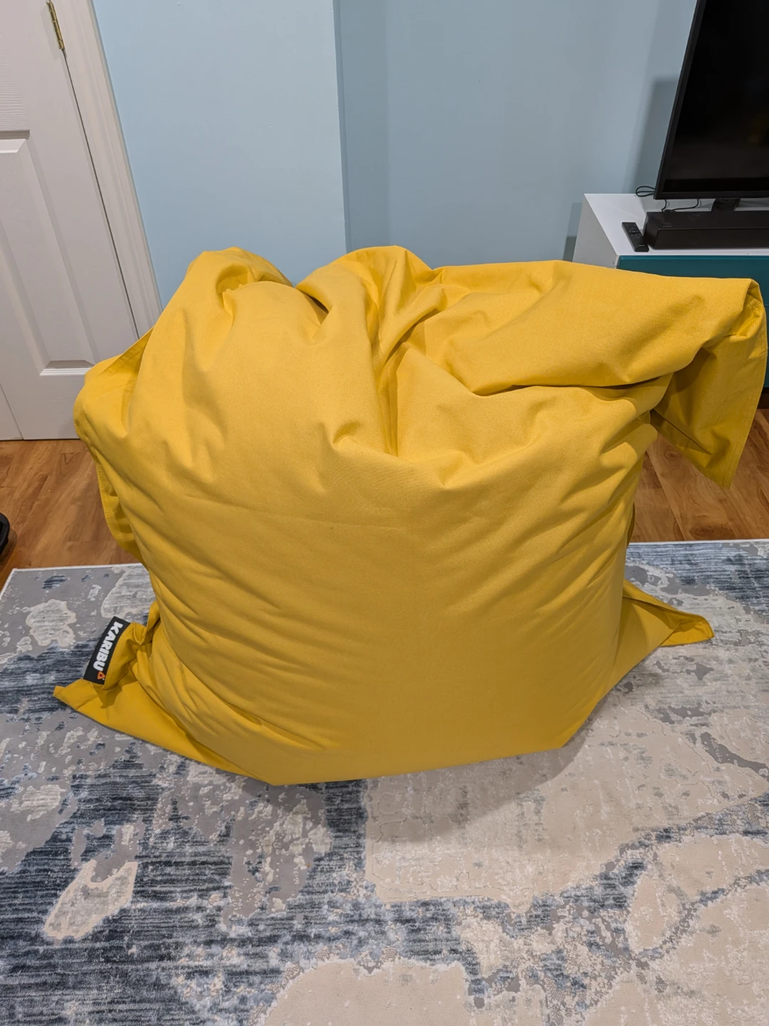 Yellow Karibu Beanbag Chair - photo 3