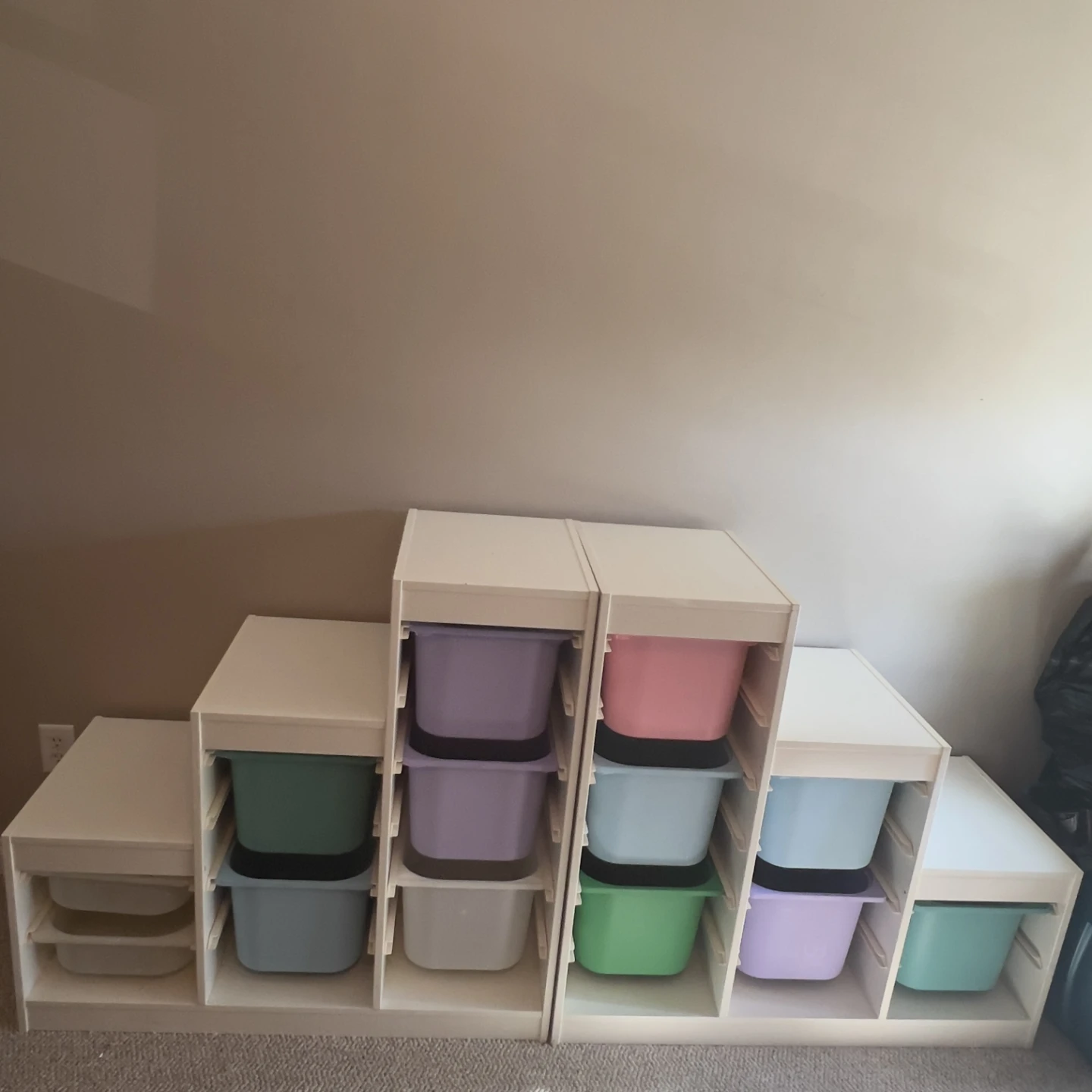 Kids shelving