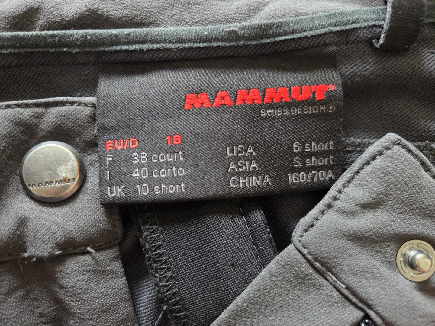MAMMUT Drop Seat Pants (US6) - photo 2