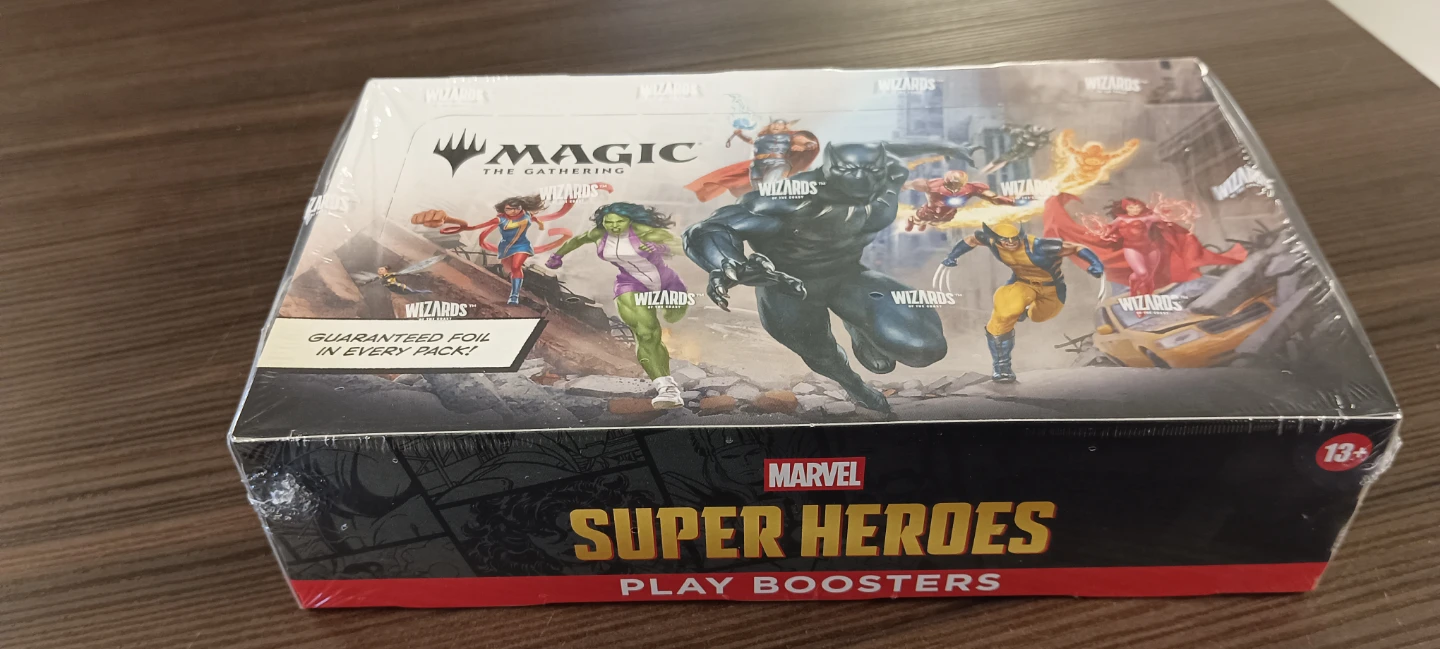 Marvel Super Heroes booster box