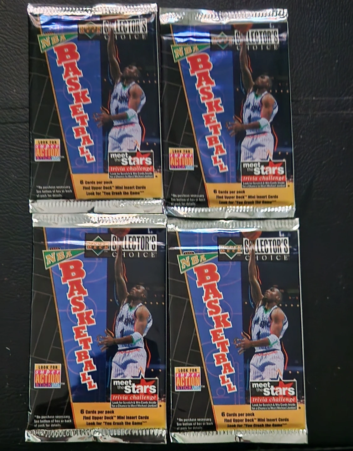 1996-97 Upper Deck Collector's Choice Basketball Pack Lot ⚽️