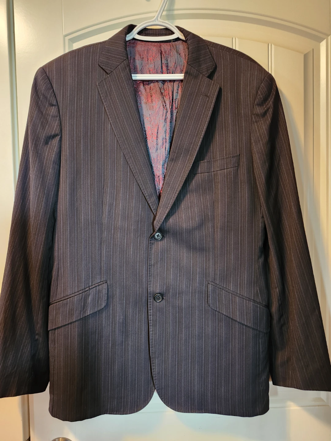 Men's Pinstripe Blazer