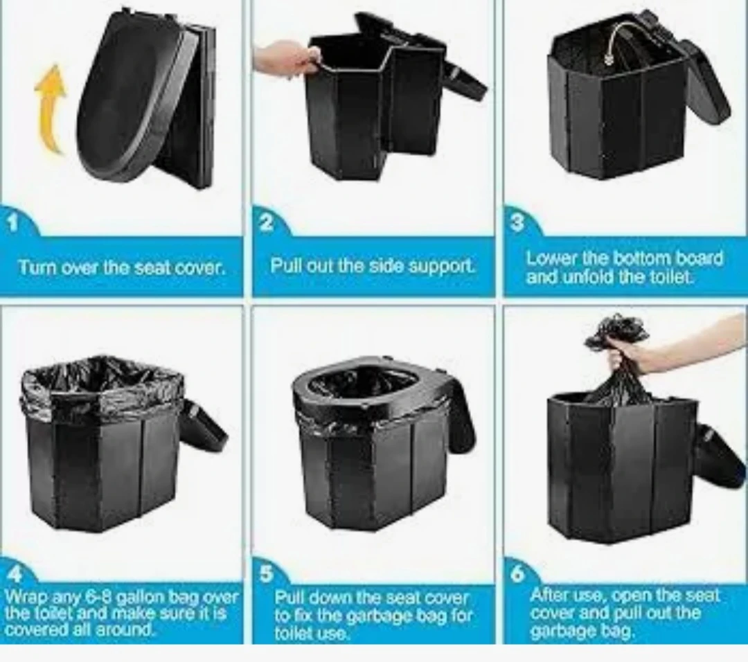 Portable Folding Toilet - photo 2