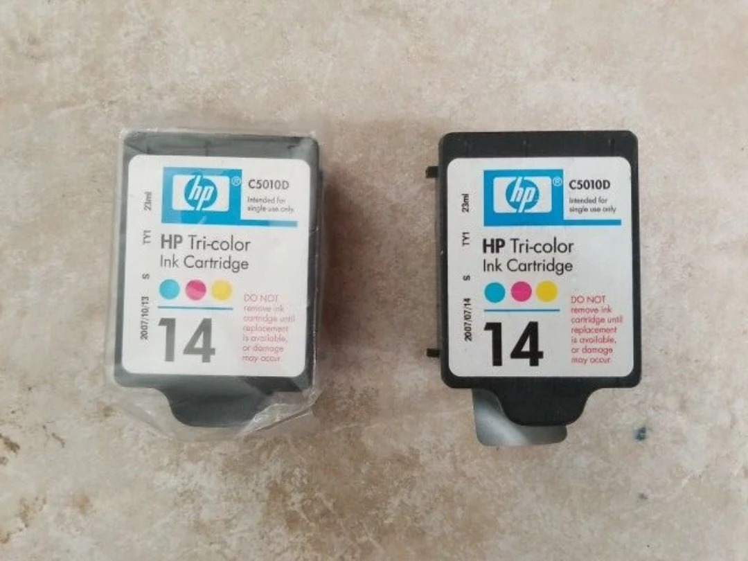 HP 14 TriColor Ink Cartridges