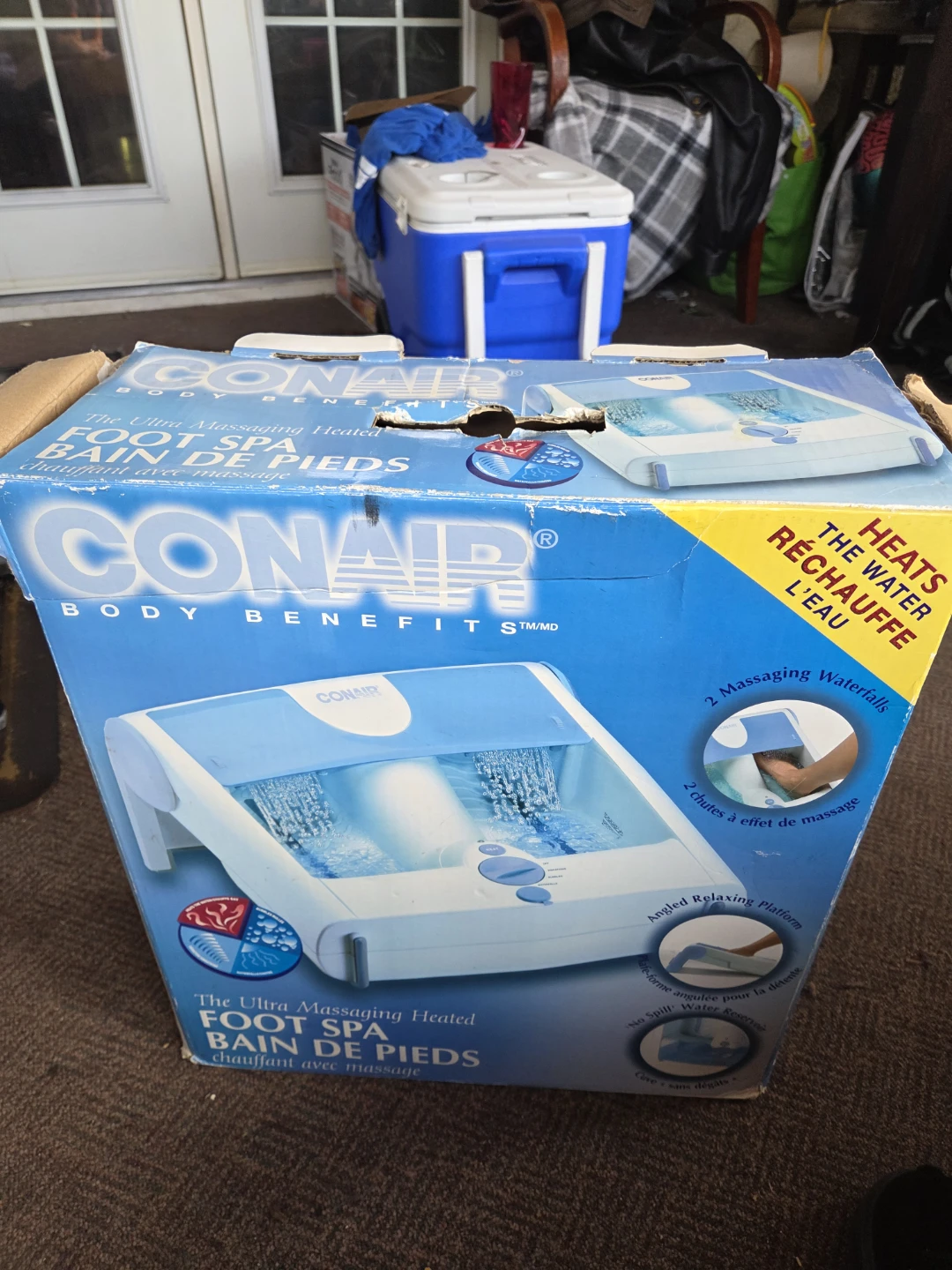 Conair Ultra Massaging Heated Foot Spa - photo 2