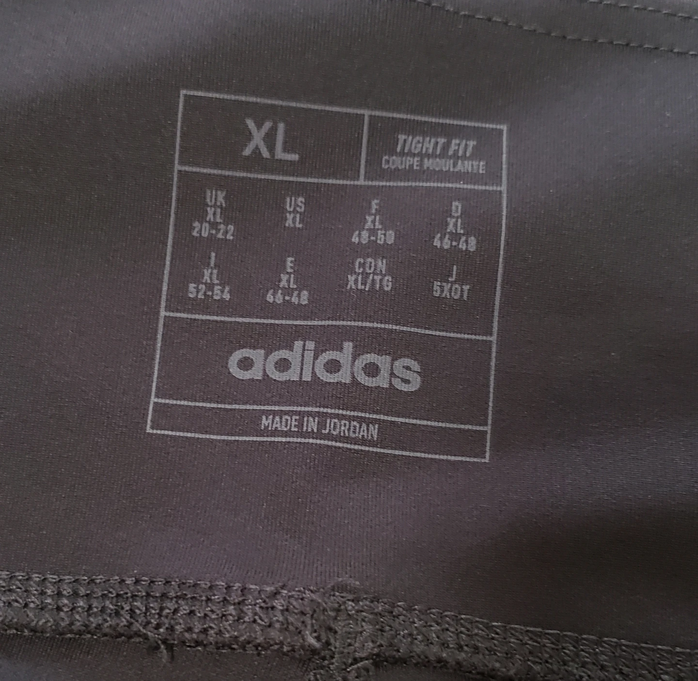 Brand new Adidas Sport Black W Leggings Size XL - photo 3
