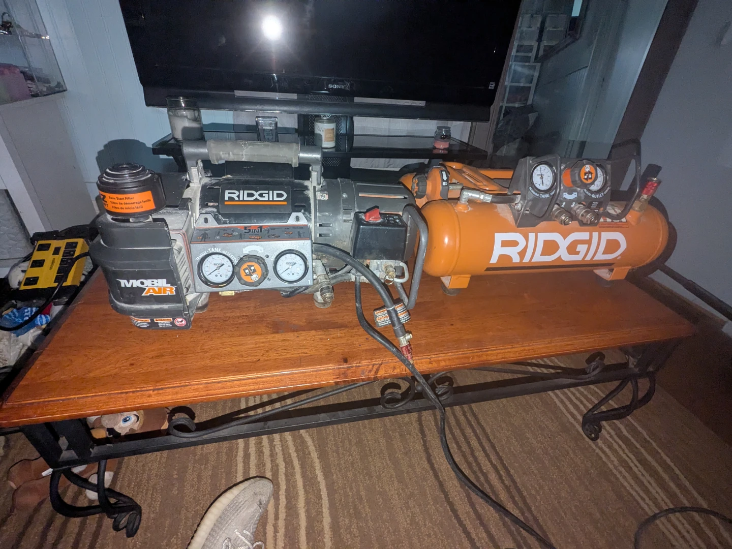 Rigid 5 in 1 Air compressor