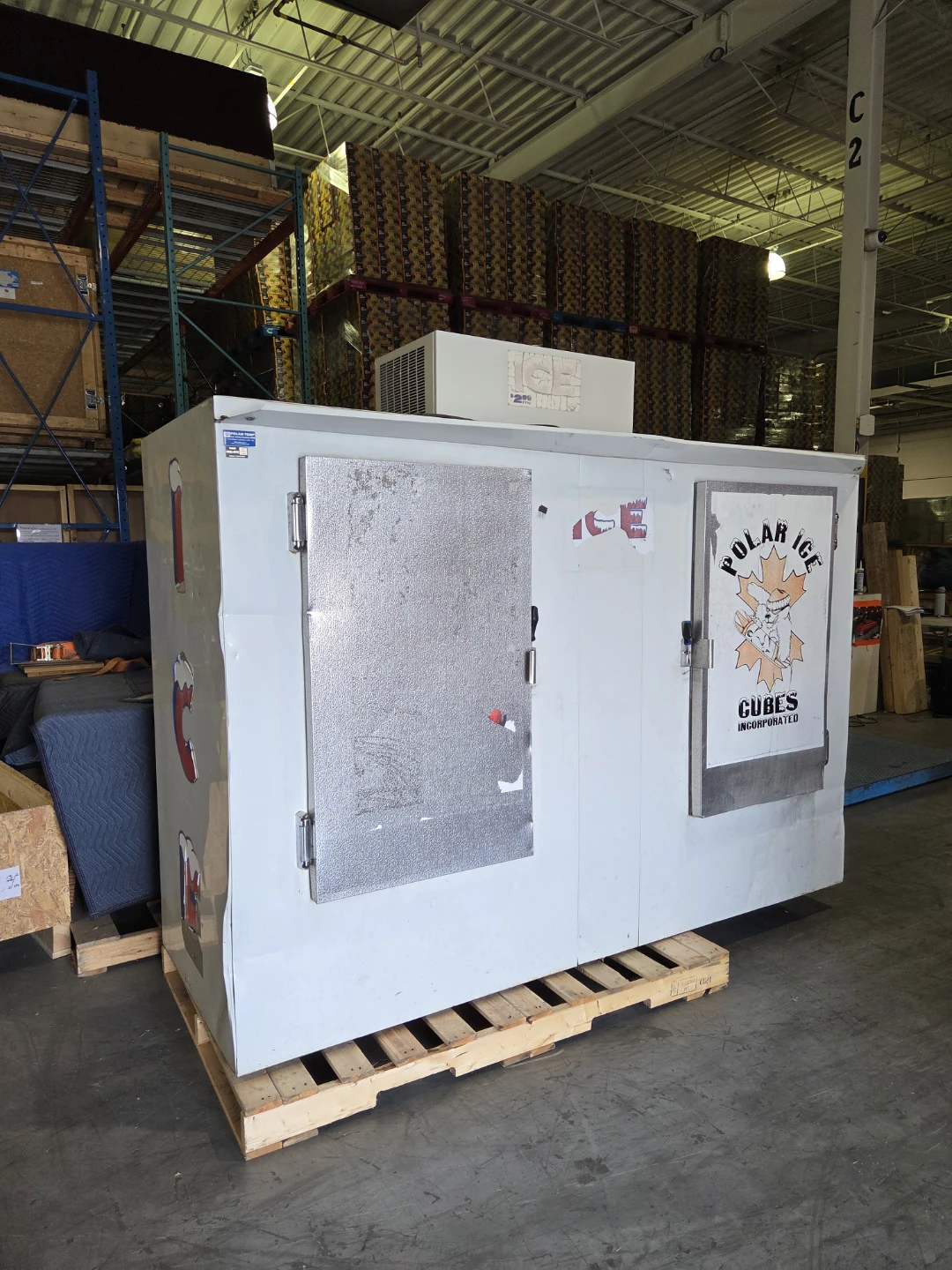 Polar Ice Cubes Incorporated Walk-in Freezer - photo 5