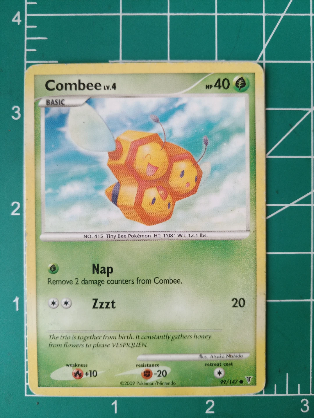 Pokemon Combee Lv.4 Trading Card
