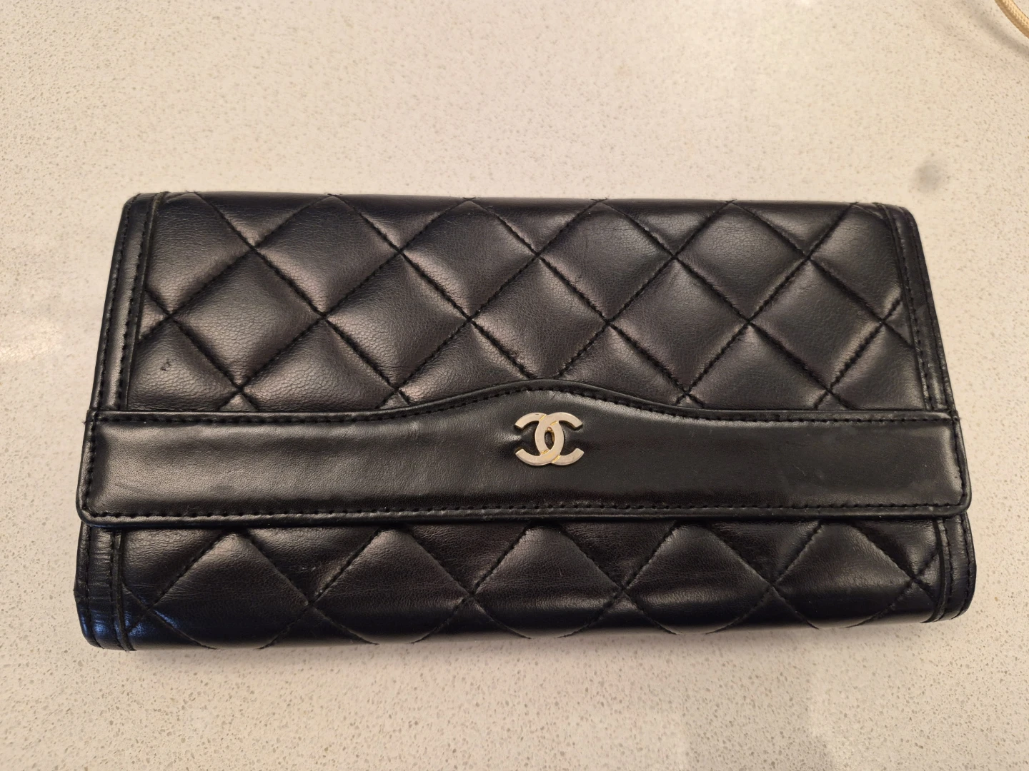 Chanel Style Quilted Flap Wallet on Chain - photo 4
