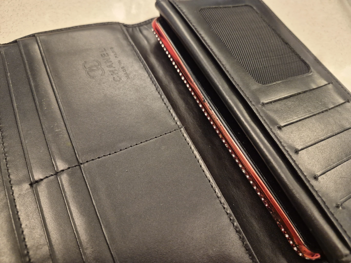 Chanel Style Quilted Flap Wallet on Chain - photo 5