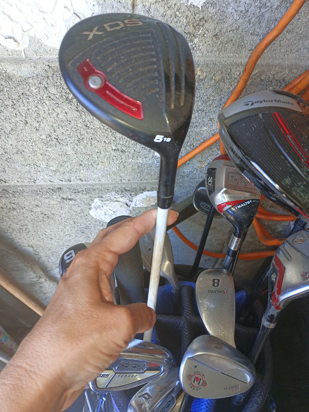 Assorted Golf Clubs: Maltby Design, TaylorMade XDS Driver - photo 3