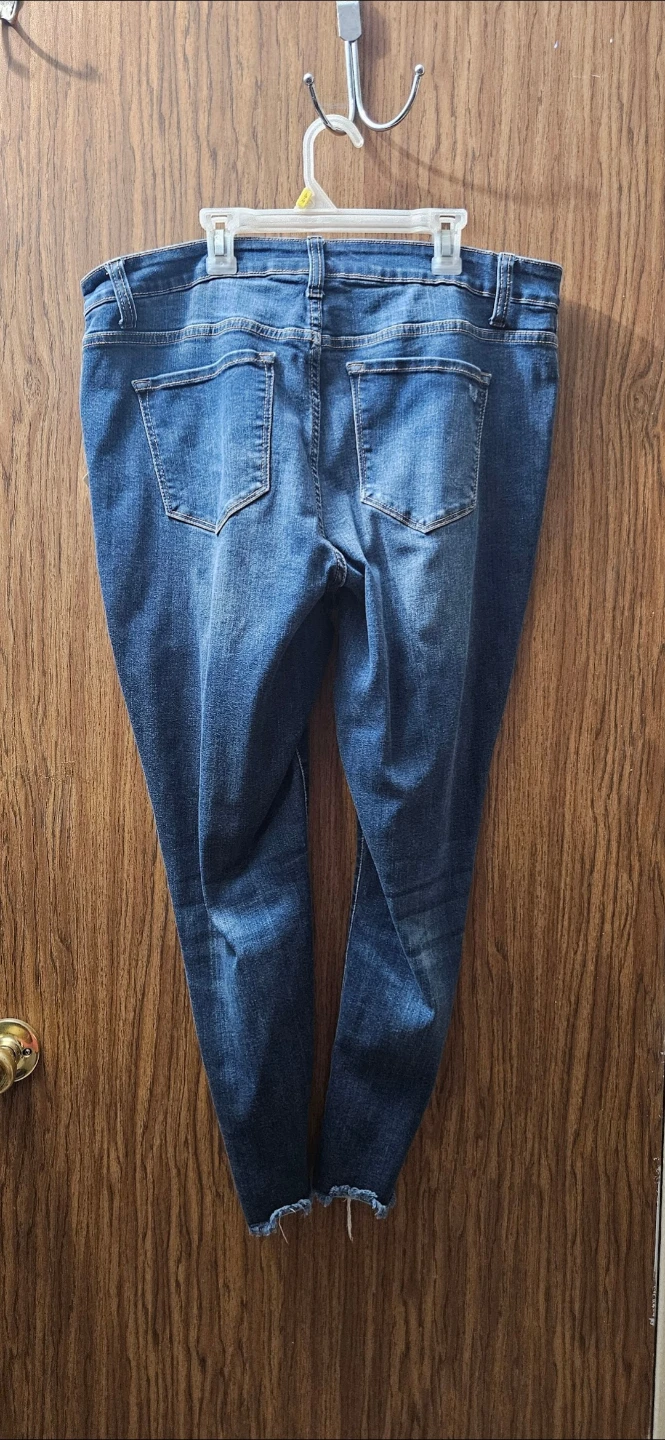 Wax Jean Button Fly Jeans Size 18 - photo 2