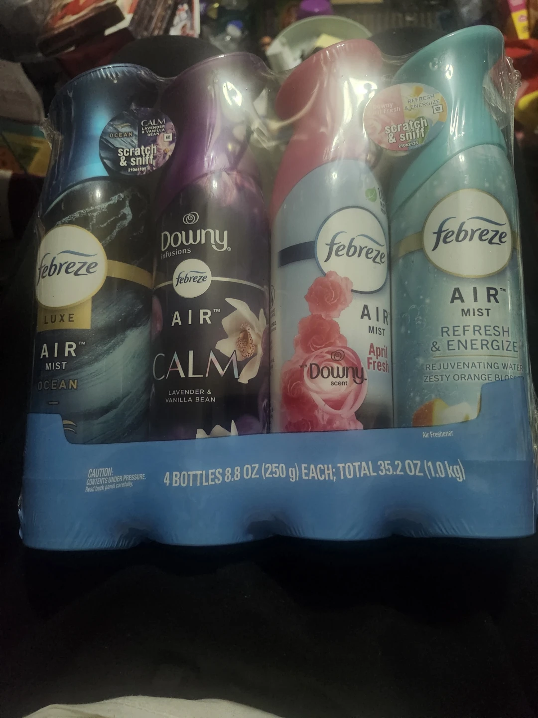 Febreze Air Mist 4-Bottle Pack