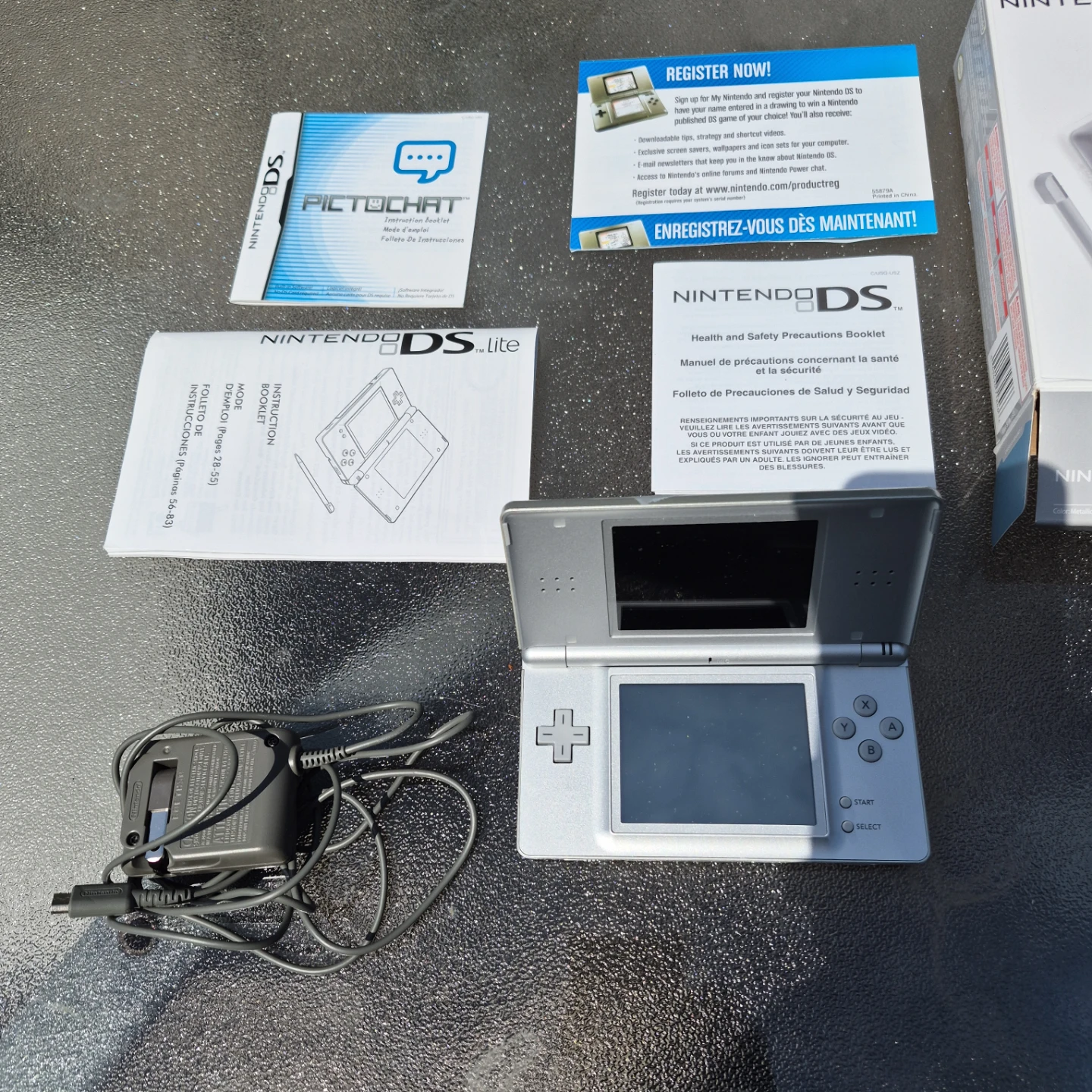 Nintendo DS Lite Silver Console