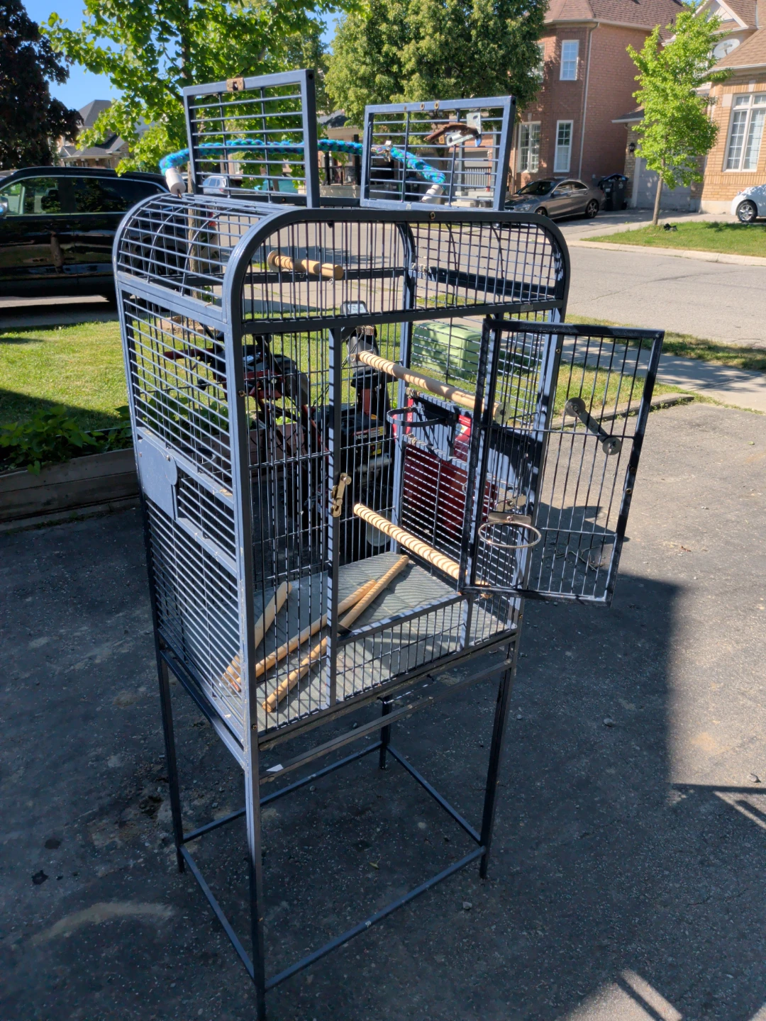 Large Bird Cage with Accessories - photo 5