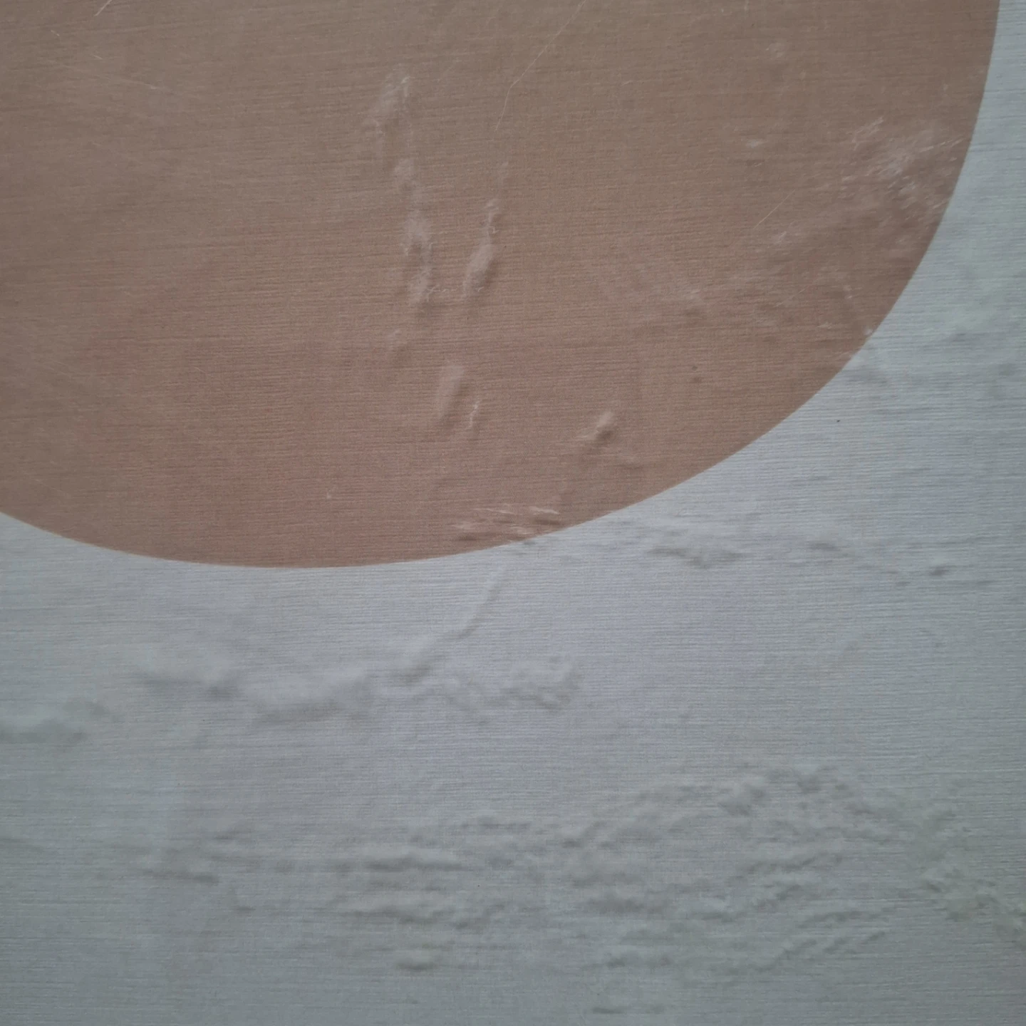 Framed Abstract Geometric Art*plastic cover has smear marks* - photo 3