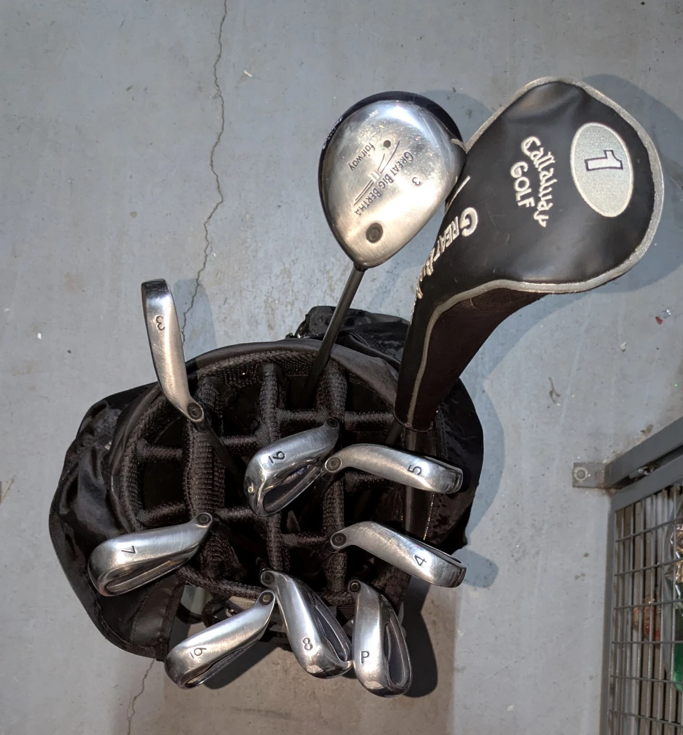 Golf Clubs with Bag and Accessories