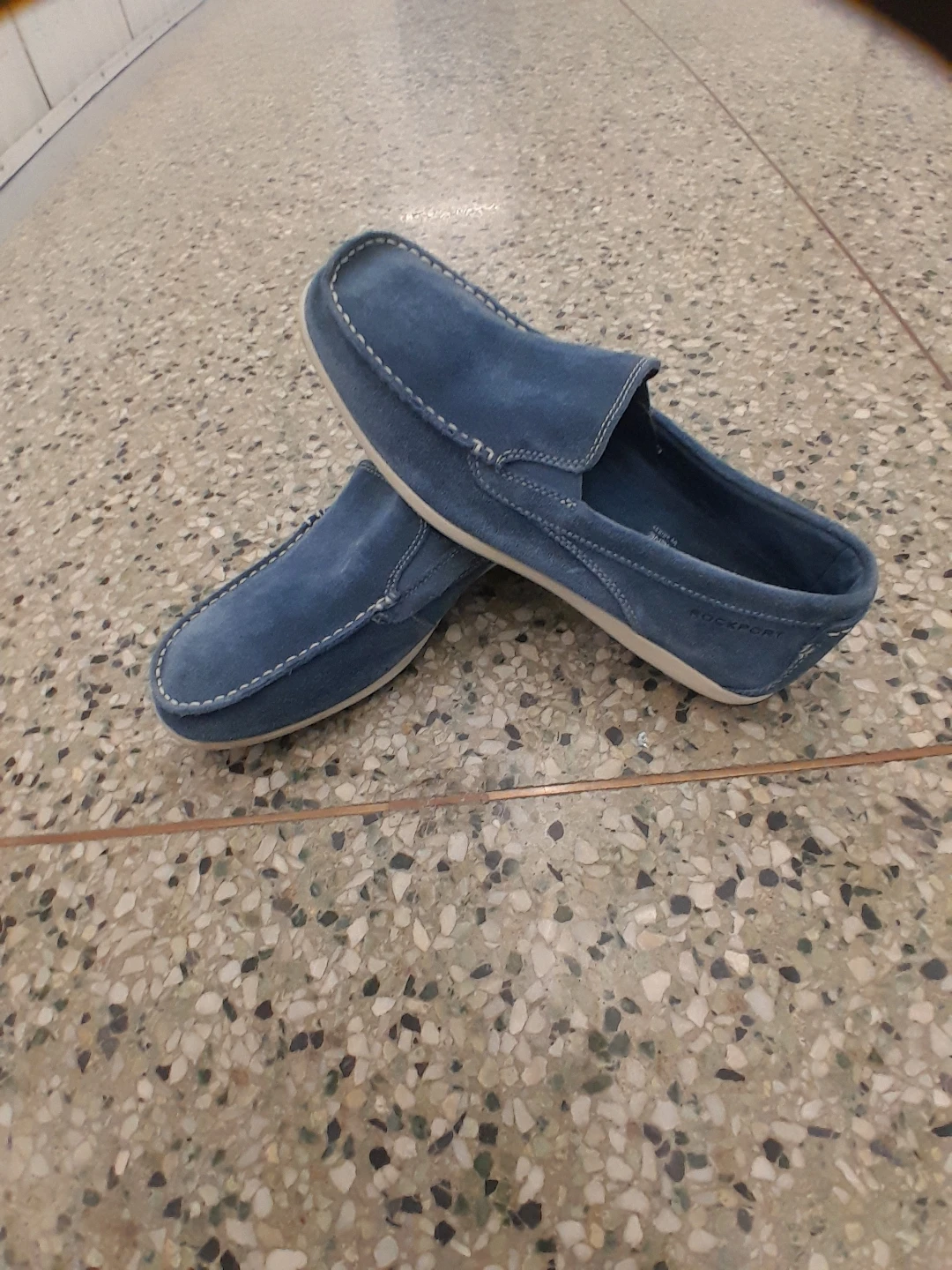 Rockport Suede Loafers - Blue Size 9 - photo 5