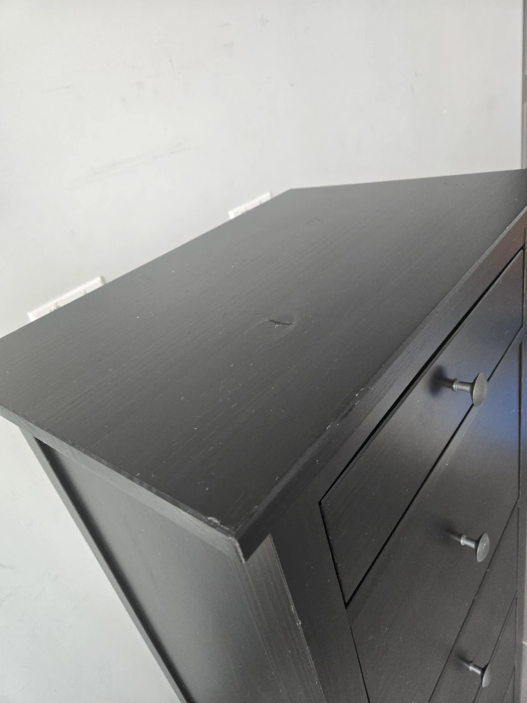 Ikea discontinued solid wood tall boy dresser hemnes - photo 3