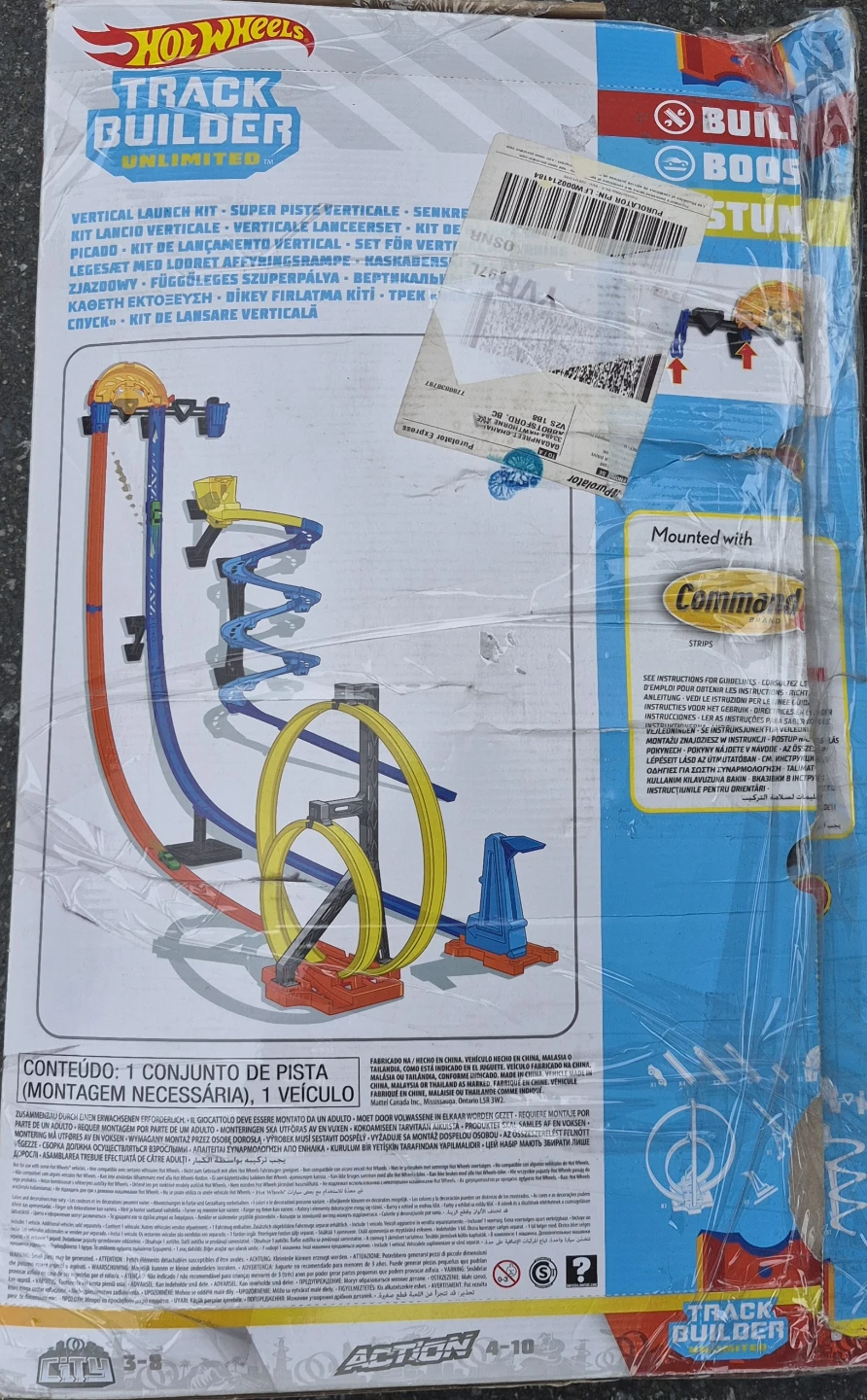 Hot Wheels Track Builder Vertical Launch Kit