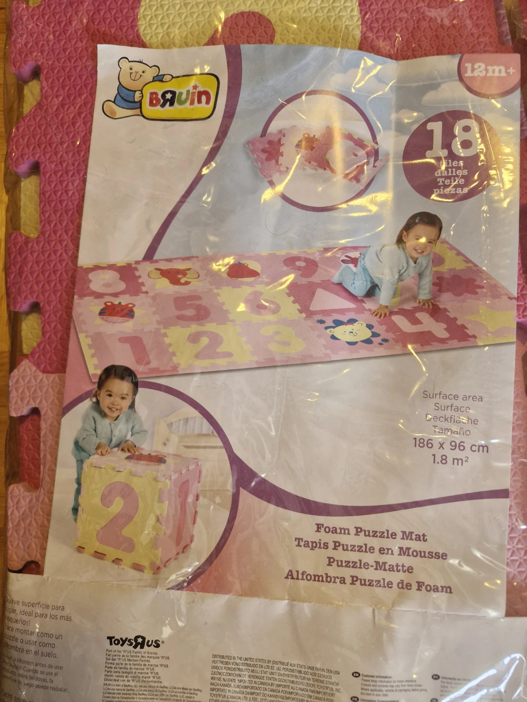 Bruin Foam Puzzle Mat – 2 Sets (36 Pieces Total) - photo 2