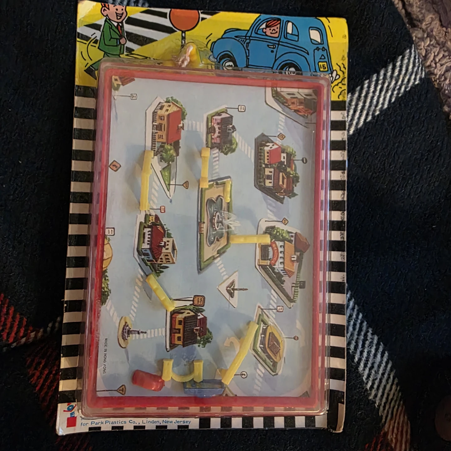 Vintage Park Plastics Magneto Toy Car City Playset