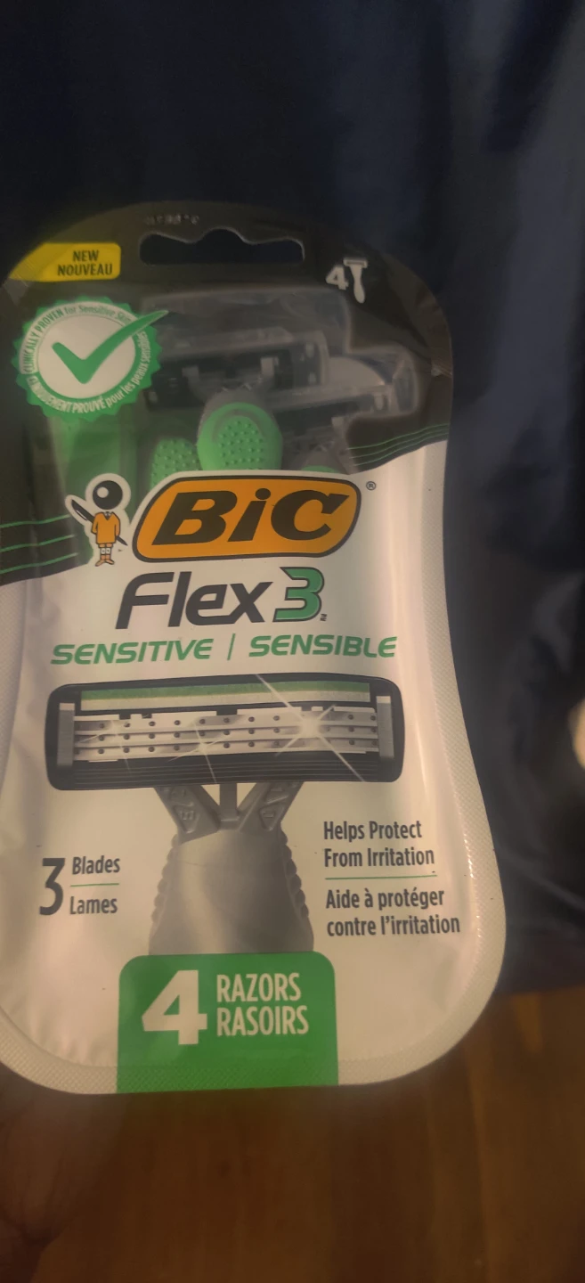 BIC Flex 3 Sensitive Razors - 4 Pack x2 - photo 5
