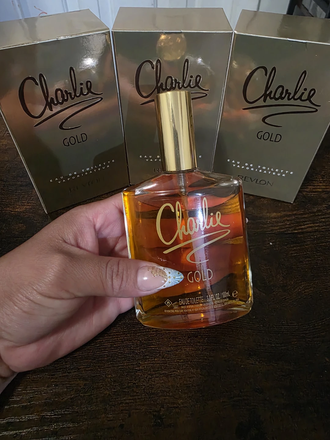 Revlon Charlie Gold Eau de Toilette Spray 3.3 fl oz