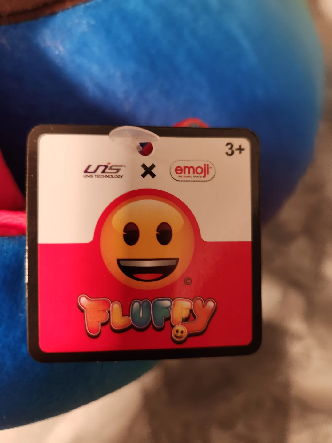 Emoji Fluffy Rainbow Plush Toy - photo 3